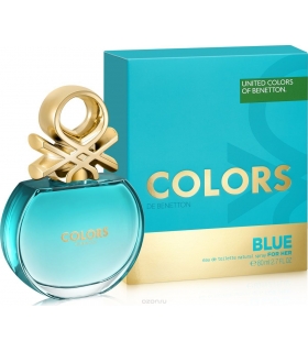 ادکلن زنانه بنتون کالرز دی بنتون بلو ادو تویلت Benetton Colors de Benetton Blue Eau De Toilette For Women