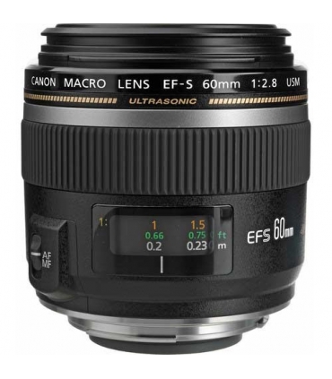 لنز دوربین کانن ماکرو Canon Lens EF-S 60mm f/2.8 Macro USM