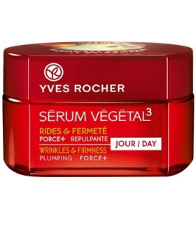کرم روز فورس پلاس سرم وژتال 3 ایوروشه Yves Rocher Serum Vegetal 3 Force + Day Cream