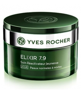 کرم روز اکسیر 7.9 ایوروشه Yves Rocher Elixir 7.9 Youth Energy Day Care Cream