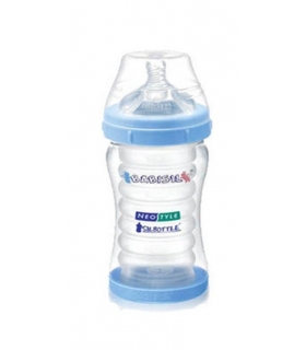 شیشه شیر بیبی سیل 220 میلی لیتر آبی رنگ Babisil BS 4434 Bottle 220ml