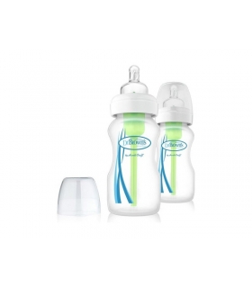 شیشه شیر دکتر براون دو عددی 270 میلی لیتر دی جی 92005 Dr Brown's DG92005 Bottle 270ml