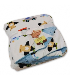 پتوی نوزادی کارترز طرح وسایل نقلیه Carters Vehicles Baby Blanket