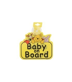 بیبی آن بورد مادرکر طرح پوو Mothercare Winnie the Pooh Baby On Board Sticker