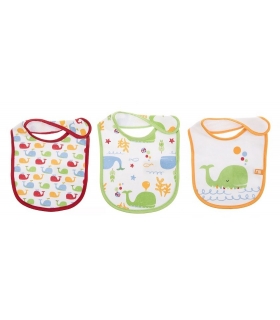 پیشبند مادرکر بسته 3 عددی طرح نهنگ Mothercare 1630.1 Apron Pack Of 3