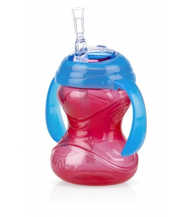 لیوان آبمیوه خوری نابی Nuby Straw Cup id10160