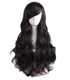 کلاه گیس (پوستیژ) زنانه بلند فر و حالت دار چتری Long Curly Wig