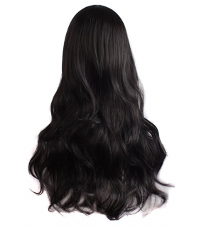 کلاه گیس (پوستیژ) زنانه بلند فر و حالت دار چتری Long Curly Wig
