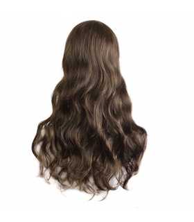 کلاه گیس (پوستیژ) زنانه بلند فر و حالت دار چتری Long Curly Wig