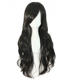 کلاه گیس مپ آف بیوتی زنانه بلند مدل چتری و حالت دار MapofBeauty Women Side Bangs Long Curly Wig