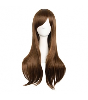 کلاه گیس مپ آف بیوتی زنانه بلند مدل چتری و حالت دار MapofBeauty Women Side Bangs Long Curly Wig