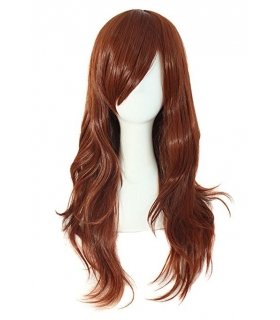 کلاه گیس مپ آف بیوتی زنانه بلند مدل چتری و حالت دار MapofBeauty Women Side Bangs Long Curly Wig