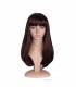 کلاه گیس مپ آف بیوتی زنانه متوسط مدل فشن چتری و حالت دار MapofBeauty Fashion Girl Medium Curly Flat Bangs Wigs