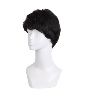 کلاه گیس مپ آف بیوتی مردانه مدل حالت دار و کوتاه فشن MapofBeauty Straight Short Curly Fashion Wig
