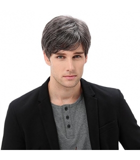 کلاه گیس اس تی فنتسی مردانه مدل کوتاه حالت دار STfantasy Mens Wig Short Wavy Hair