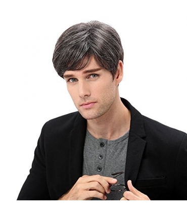 کلاه گیس اس تی فنتسی مردانه مدل کوتاه حالت دار STfantasy Mens Wig Short Wavy Hair