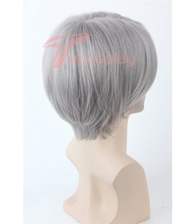 کلاه گیس تاپ کاسپلی مردانه مدل لخت و کوتاه Topcosplay Men Wig Hair Straight Short