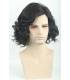 کلاه گیس تاپ کاسپلی زنانه و مردانه مدل کوتاه و حالت دار Topcosplay Men or Women Hair Wigs Short Black Curly