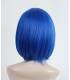 کلاه گیس تاپ کاسپلی زنانه مدل کوتاه و لخت چتری دار Topcosplay Short Straight Wigs Flat Bangs