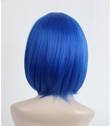 کلاه گیس تاپ کاسپلی زنانه مدل کوتاه و لخت چتری دار Topcosplay Short Straight Wigs Flat Bangs