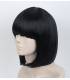 کلاه گیس تاپ کاسپلی زنانه مدل کوتاه و لخت چتری دار Topcosplay Short Straight Wigs Flat Bangs