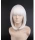 کلاه گیس تاپ کاسپلی زنانه مدل کوتاه و لخت چتری دار Topcosplay Short Straight Wigs Flat Bangs