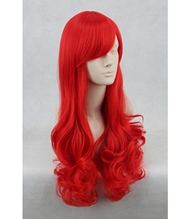 کلاه گیس تاپ کاسپلی زنانه فانتزی مدل بلند حالت دار Topcosplay Women Wig Curly Long Wig