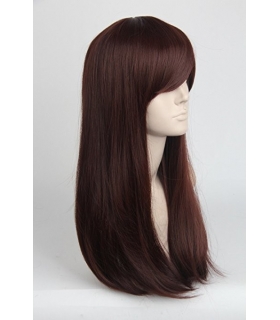 کلاه گیس تاپ کاسپلی زنانه مدل بلند و صاف چتری دار Topcosplay Long Women Wig
