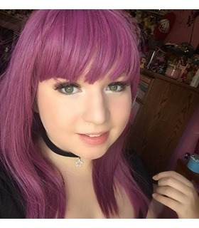 کلاه گیس تاپ کاسپلی زنانه مدل بلند و لخت چتری دار Topcosplay Long Straight Wig