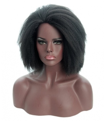 کلاه گیس تاپ کاسپلی زنانه مدل حالت دار فرفری Topcosplay Afro Curly Short Hair Wig