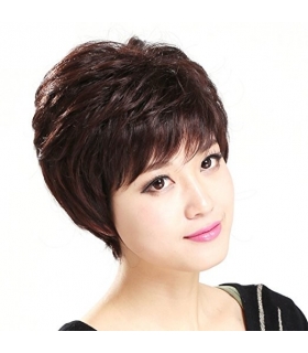 کلاه گیس گو اکشن زنانه مدل کوتاه و حالت دار فر Gooaction Fluffy Short Curly Wig