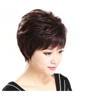 کلاه گیس گو اکشن زنانه مدل کوتاه و حالت دار فر Gooaction Fluffy Short Curly Wig