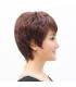 کلاه گیس گو اکشن زنانه طبیعی و کوتاه Gooaction Short Slight Curl Women Wig Human Hair
