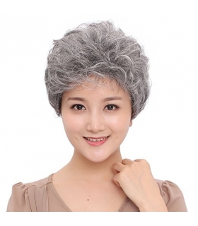 کلاه گیس گو اکشن زنانه مدل کوتاه و فر GOOACTION Short Wavy Synthetic Hair Women Wig
