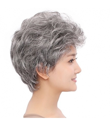 کلاه گیس گو اکشن زنانه مدل کوتاه و فر GOOACTION Short Wavy Synthetic Hair Women Wig