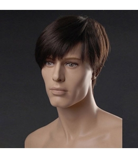 کلاه گیس گو اکشن مردانه کوتاه و صاف GOOACTION Short Hair Men's Wig