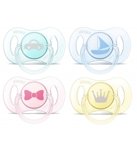 پستانک ارتودنسی فیلیپس اونت 0-2 ماه بسته 2 عددی Philips Avent 0-2m 151/03 pacifier