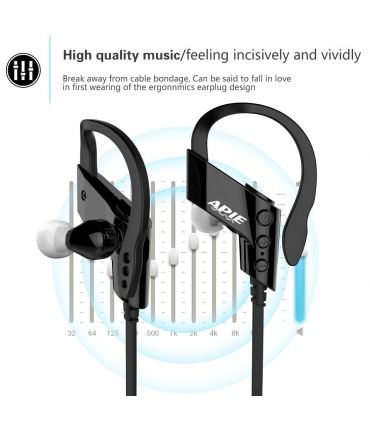 هدفون اپی استریو اسپرت بی سیم Apie Bluetooth Wireless Sports Stereo Headphones