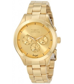 ساعت مچی زنانه اینویکتا 12466 انجل گلد Invicta Women's 12466 Angel Gold