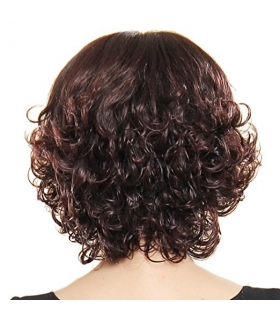 کلاه گیس گو اکشن زنانه طبیعی مدل کوتاه و فر Gooaction Short Curly Human Hair Wig
