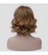 کلاه گیس گو اکشن زنانه متوسط مدل فردار دو رنگ Gooaction Medium Curly Hair Women Wig