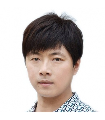 کلاه گیس گو اکشن مردانه طبیعی مدل فشن کوتاه Gooaction Fashion Human Hair Men Wig