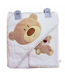 حوله کلاهدار و لیف مادرکر طرح پو Mothercare 1922 Pooh Towel And Mitt