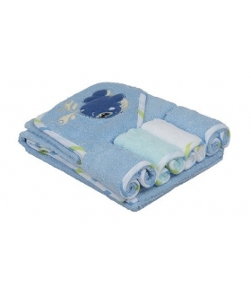 ست حوله کلاه دار کودک کارترز طرح دلفین Carters Dolphin Baby Towel 1149