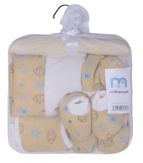 ست لباس نوزادی مادرکر طرح میمون Mothercare 454 Baby Clothes Set