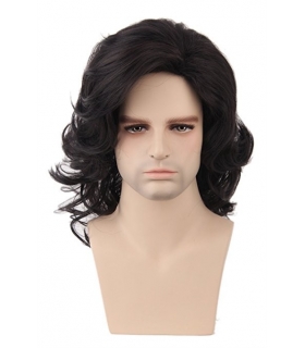 کلاه گیس تاپ کاسپلی مردانه مدل متوسط و فردار Topcosplay medium Curly Daily Use Wig