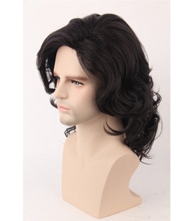 کلاه گیس تاپ کاسپلی مردانه مدل متوسط و فردار Topcosplay medium Curly Daily Use Wig