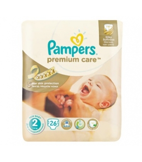 پوشک پمپرز پریما بسته 26 عددی سایز 2 Pampers Prima 1861 Diaper Size 2 Pack of 26