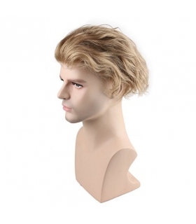 کلاه گیس ساینو آرت مردانه مدل تکه ای وسط سر SinoArt Hairpiece Human Hair Men Wig