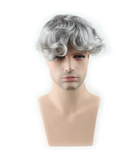 کلاه گیس ساینو آرت مردانه مدل تکه ای وسط سر SinoArt Pure Human Hair Toupee Hairpiece Men s Wig